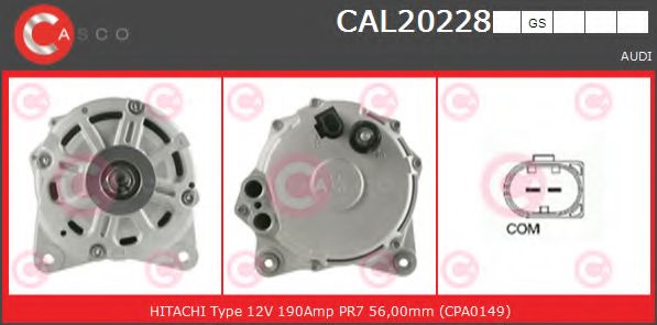 Генератор CASCO CAL20228GS