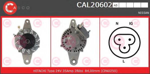 Генератор CASCO CAL20602AS