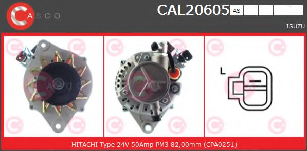 Генератор CASCO CAL20605AS
