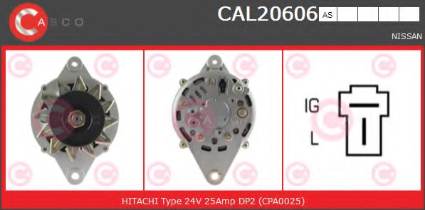 Генератор CASCO CAL20606AS
