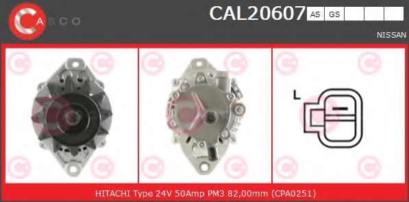 Генератор CASCO CAL20607AS