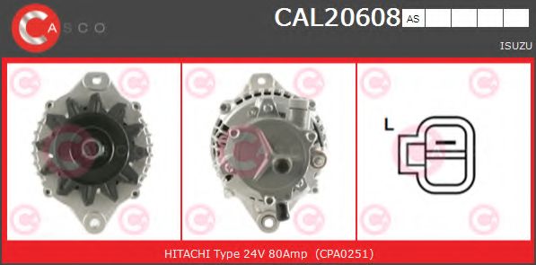 Генератор CASCO CAL20608AS