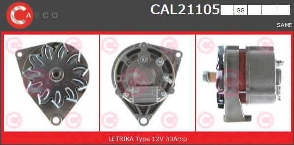 Генератор CASCO CAL21105GS
