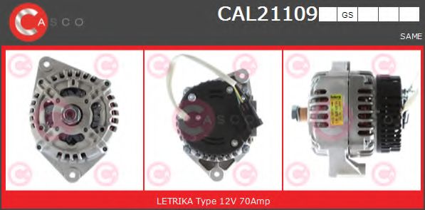 Генератор CASCO CAL21109GS