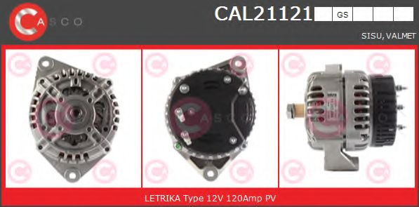 Генератор CASCO CAL21121GS