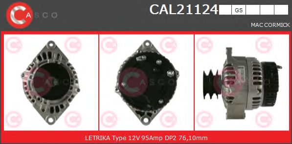Генератор CASCO CAL21124GS