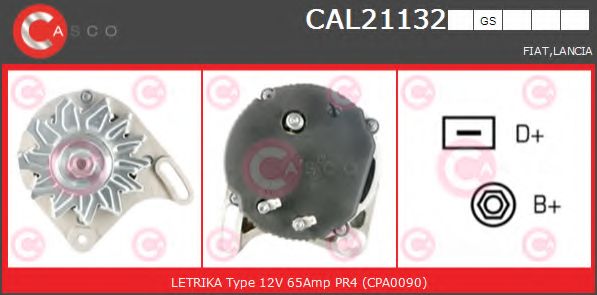 Генератор CASCO CAL21132GS