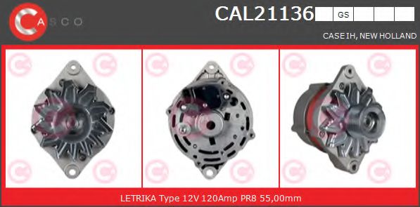 Генератор CASCO CAL21136GS