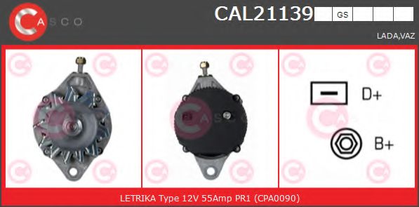 Генератор CASCO CAL21139GS