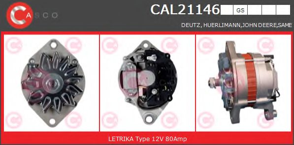 Генератор CASCO CAL21146GS