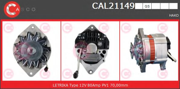 Генератор CASCO CAL21149GS