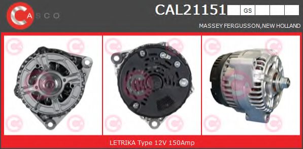 Генератор CASCO CAL21151GS