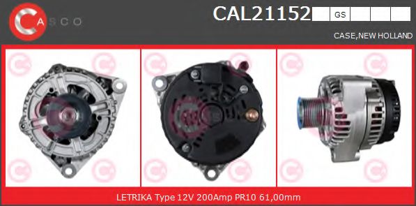 Генератор CASCO CAL21152GS