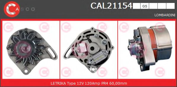 Генератор CASCO CAL21154GS