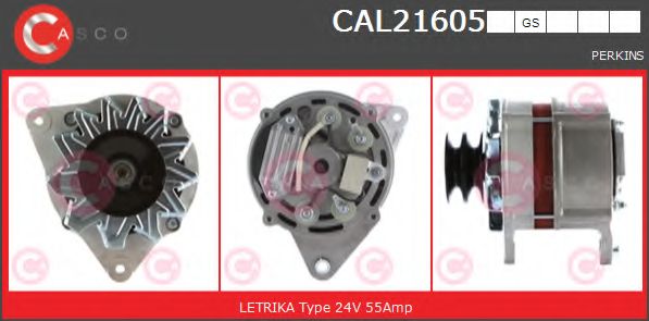 Генератор CASCO CAL21605GS