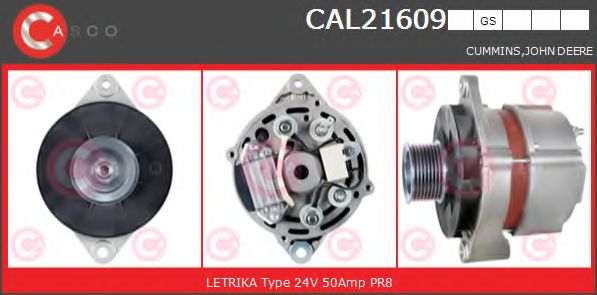 Генератор CASCO CAL21609GS