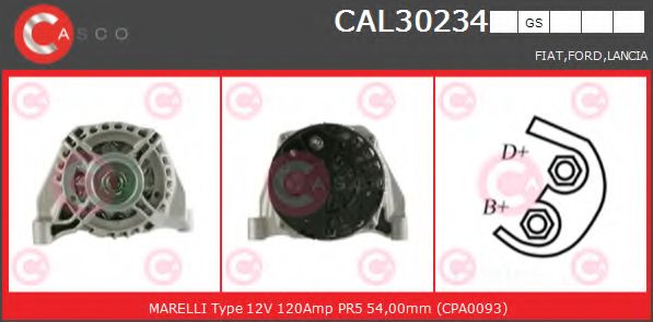 Генератор CASCO CAL30234GS