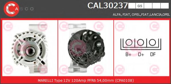 Генератор CASCO CAL30237GS