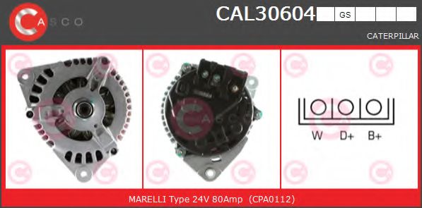 Генератор CASCO CAL30604GS