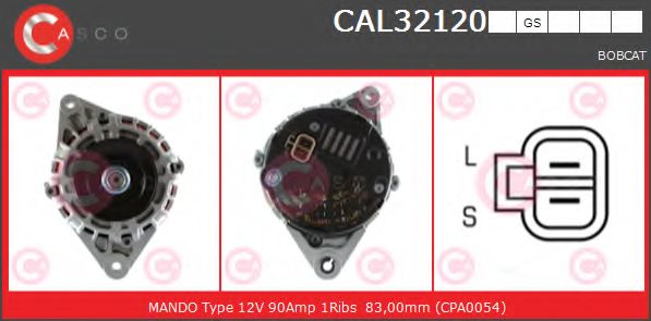 Генератор CASCO CAL32120GS
