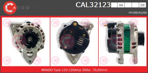 Генератор CASCO CAL32123GS