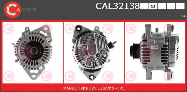 Генератор CASCO CAL32138GS