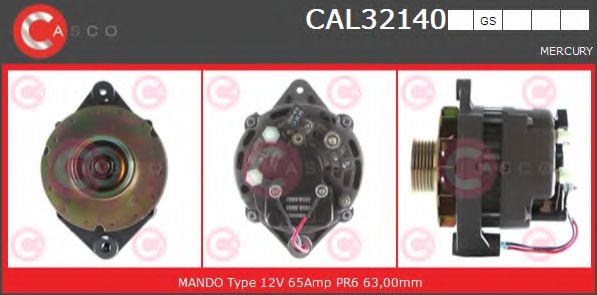 Генератор CASCO CAL32140GS
