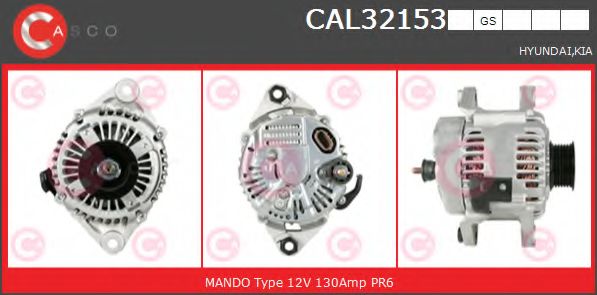 Генератор CASCO CAL32153GS