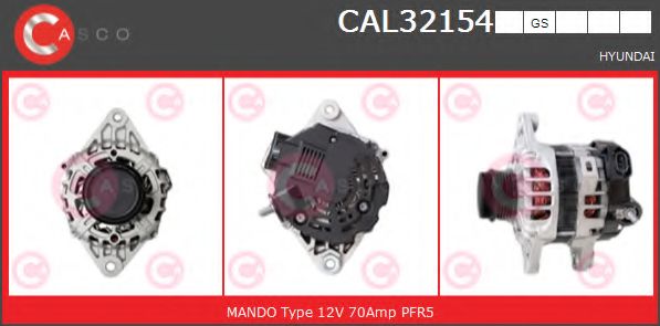 Генератор CASCO CAL32154GS