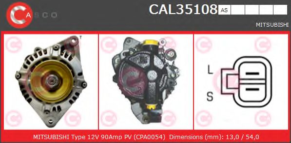 Генератор CASCO CAL35108AS