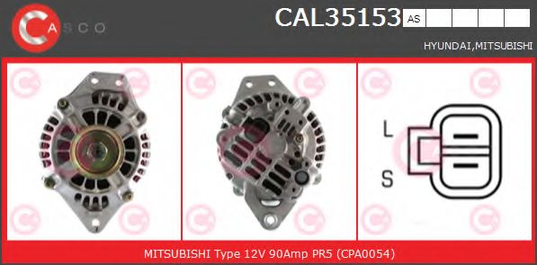 Генератор CASCO CAL35153AS
