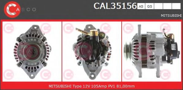 Генератор CASCO CAL35156AS