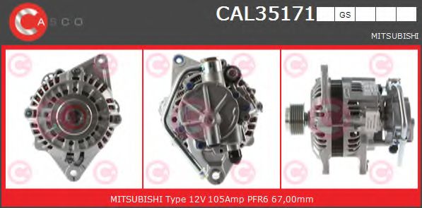 Генератор CASCO CAL35171GS