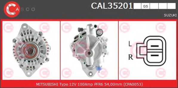Генератор CASCO CAL35201GS