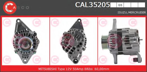Генератор CASCO CAL35205GS