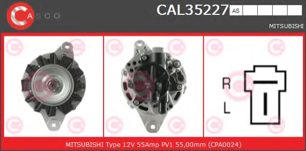 Генератор CASCO CAL35227AS