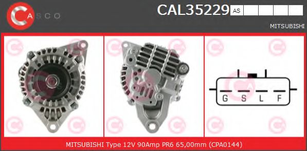 Генератор CASCO CAL35229AS