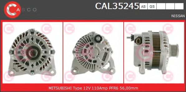 Генератор CASCO CAL35245AS