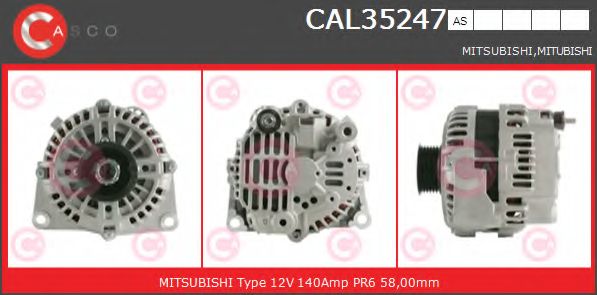 Генератор CASCO CAL35247AS