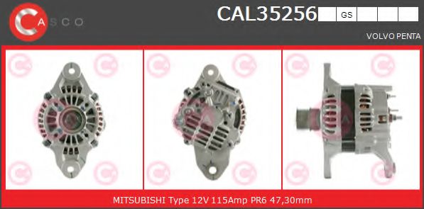Генератор CASCO CAL35256GS