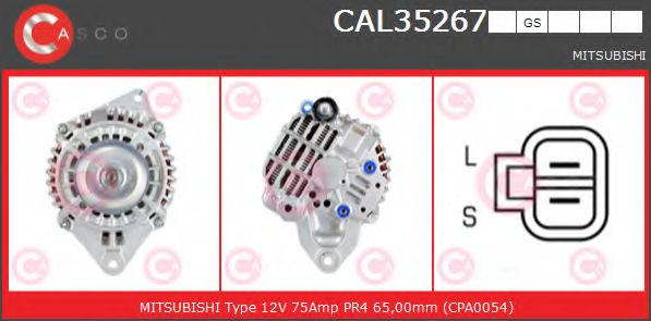 Генератор CASCO CAL35267GS