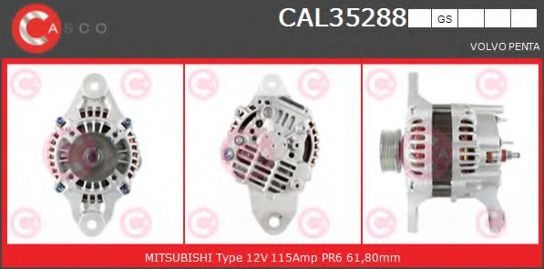 Генератор CASCO CAL35288GS