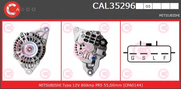 Генератор CASCO CAL35296GS