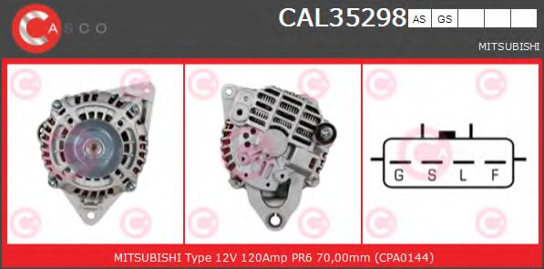 Генератор CASCO CAL35298AS