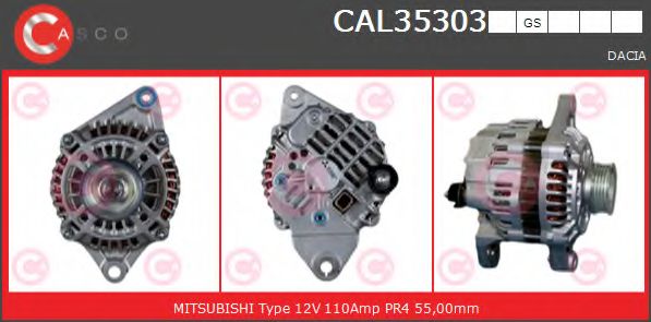 Генератор CASCO CAL35303GS