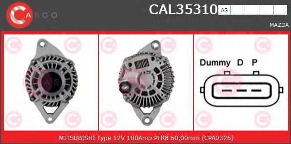 Генератор CASCO CAL35310AS