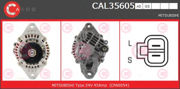 Генератор CASCO CAL35605AS
