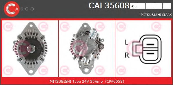 Генератор CASCO CAL35608AS