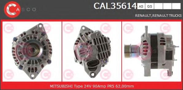 Генератор CASCO CAL35614GS