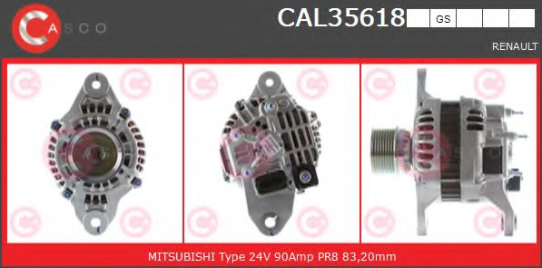 Генератор CASCO CAL35618GS
